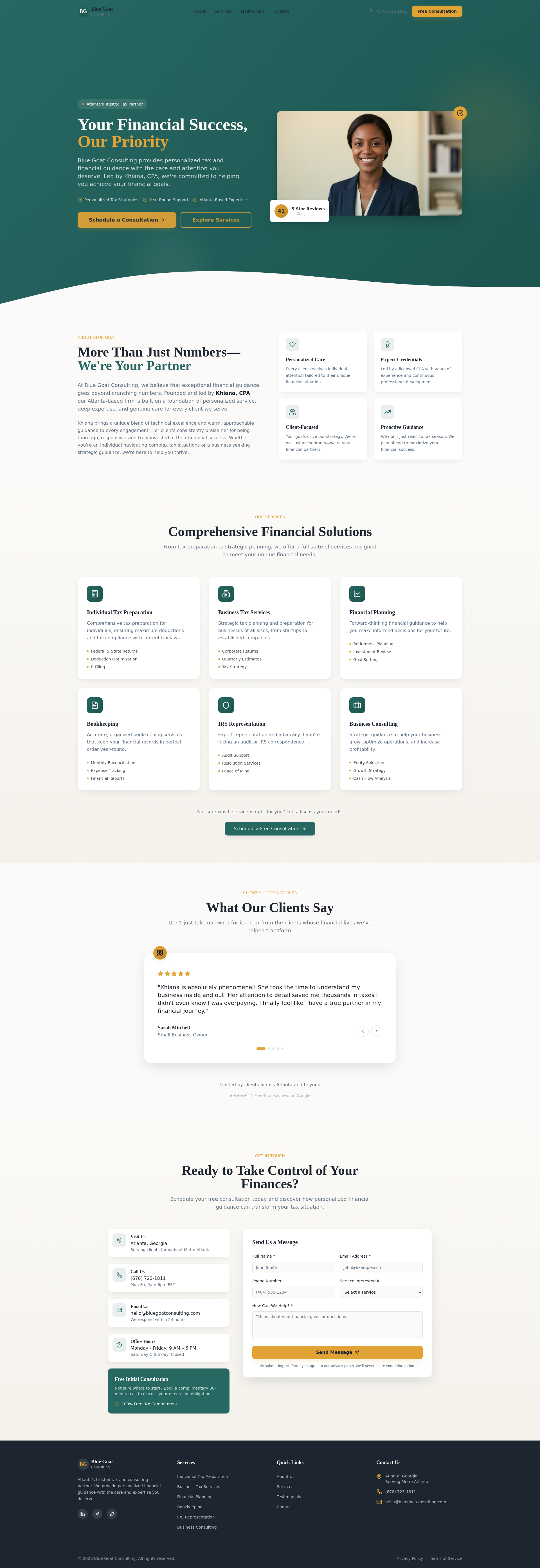 Blue Goat Consulting in Atlanta, GA
