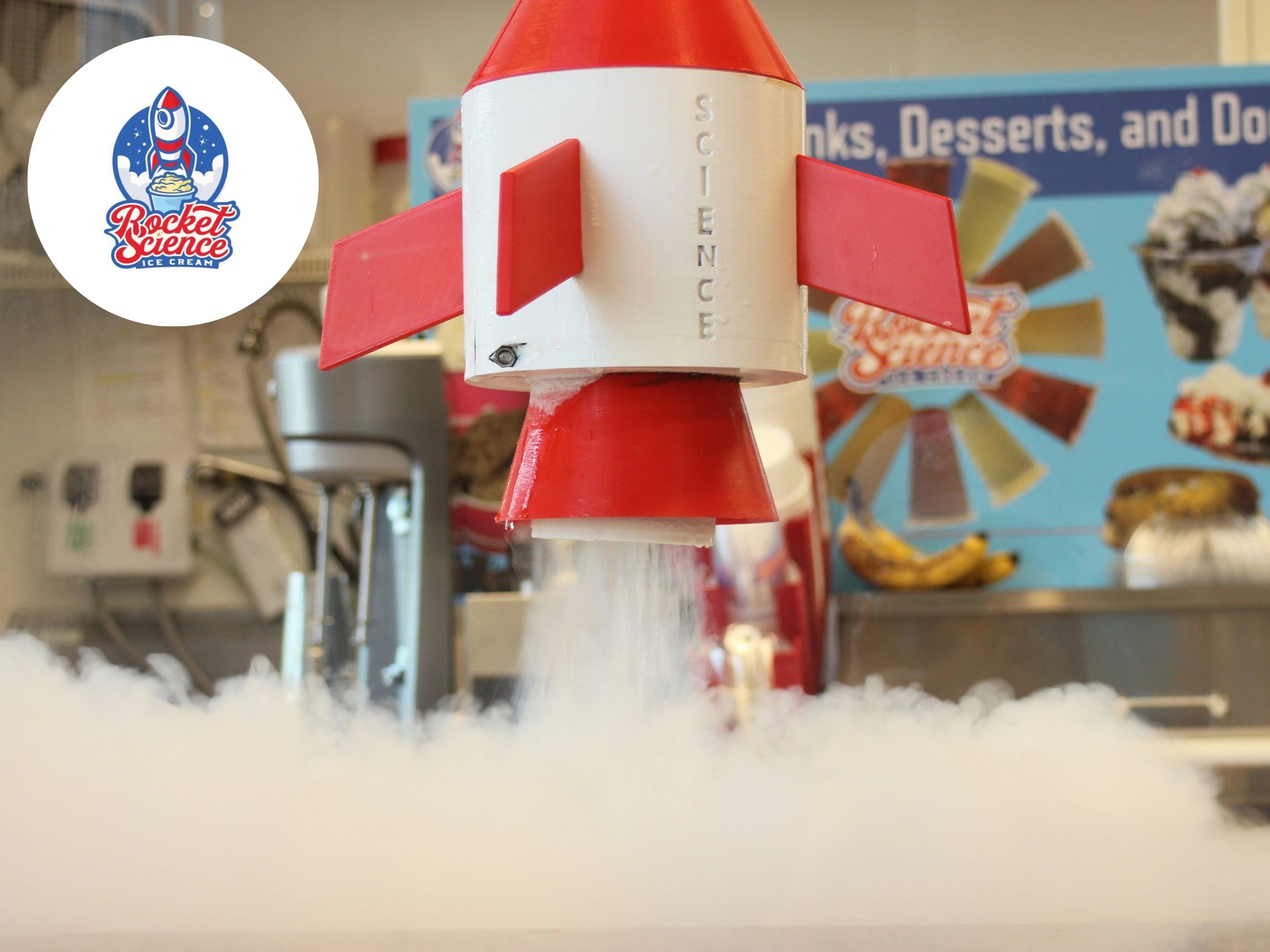 Rocket Science Ice Cream in Nappanee, IN