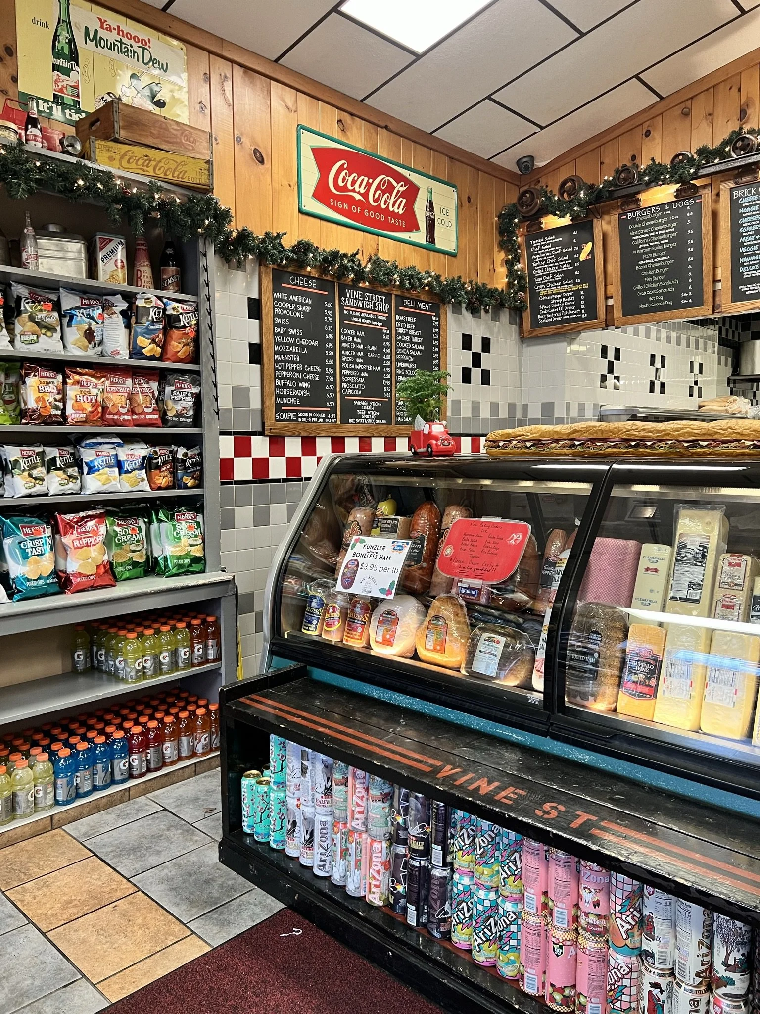 Vine Street Sandwich Shop in Mt Carmel, PA