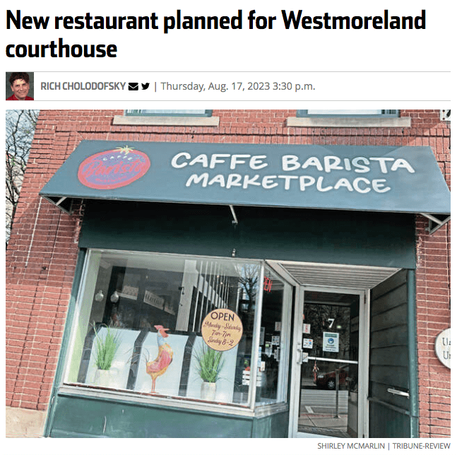 Caffe Barista in Greensburg, PA (4)