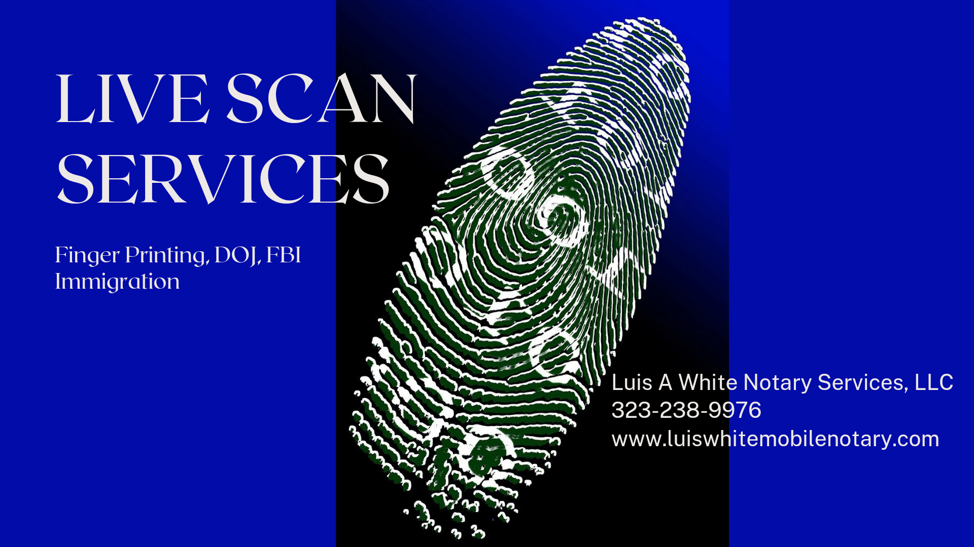 Luis A White Notary Services, LLC in Huntington Park, CA