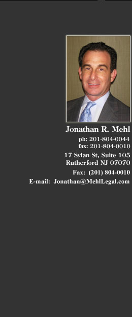 Mehl Legal - Jonathan R. Mehl, ESQ in Rutherford, NJ (2)