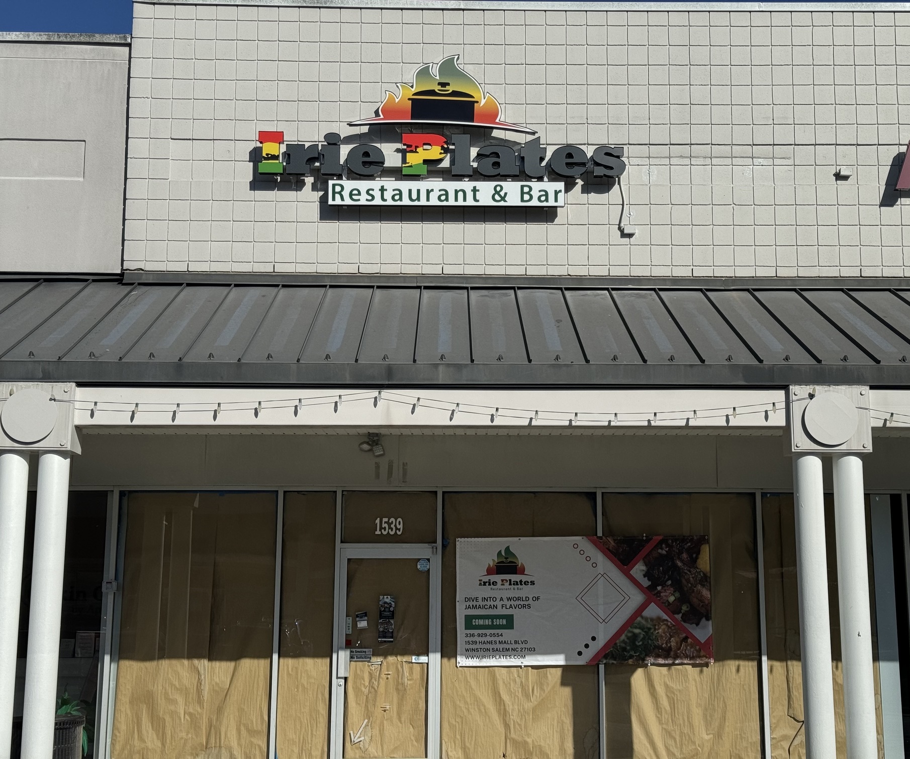 Irie Plates Restaurant & Bar in Winston-Salem, NC