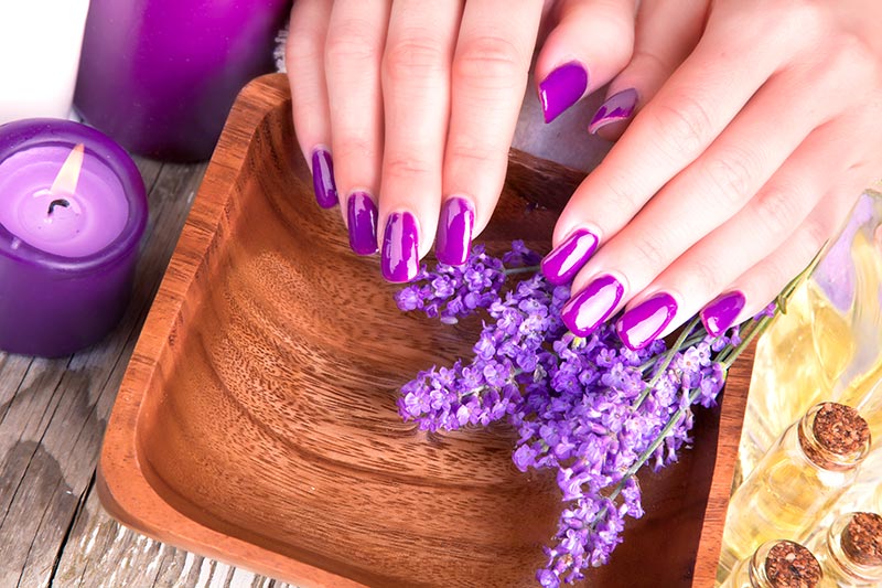 Lavender Natural Nail in Green Bay, WI