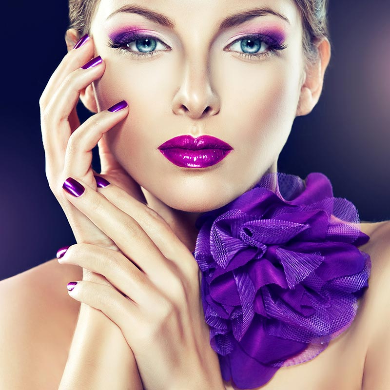 Lavender Natural Nail in Green Bay, WI (3)