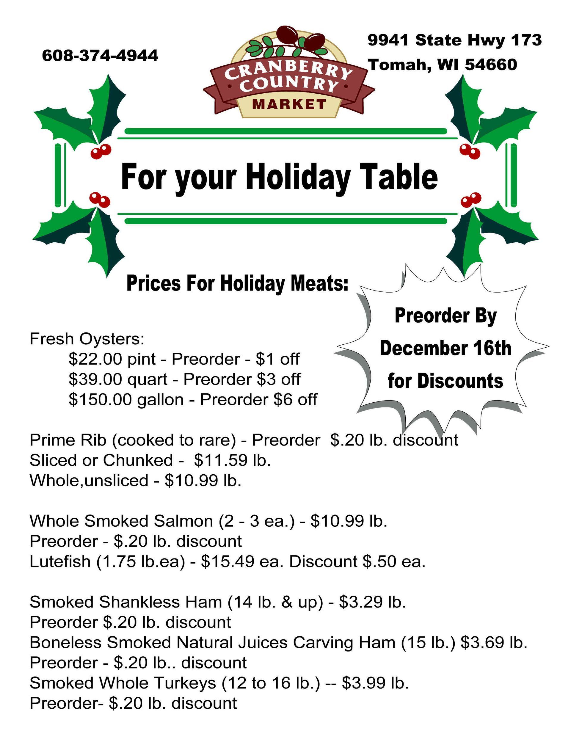 Cranberry Country Market in Tomah, WI (5)