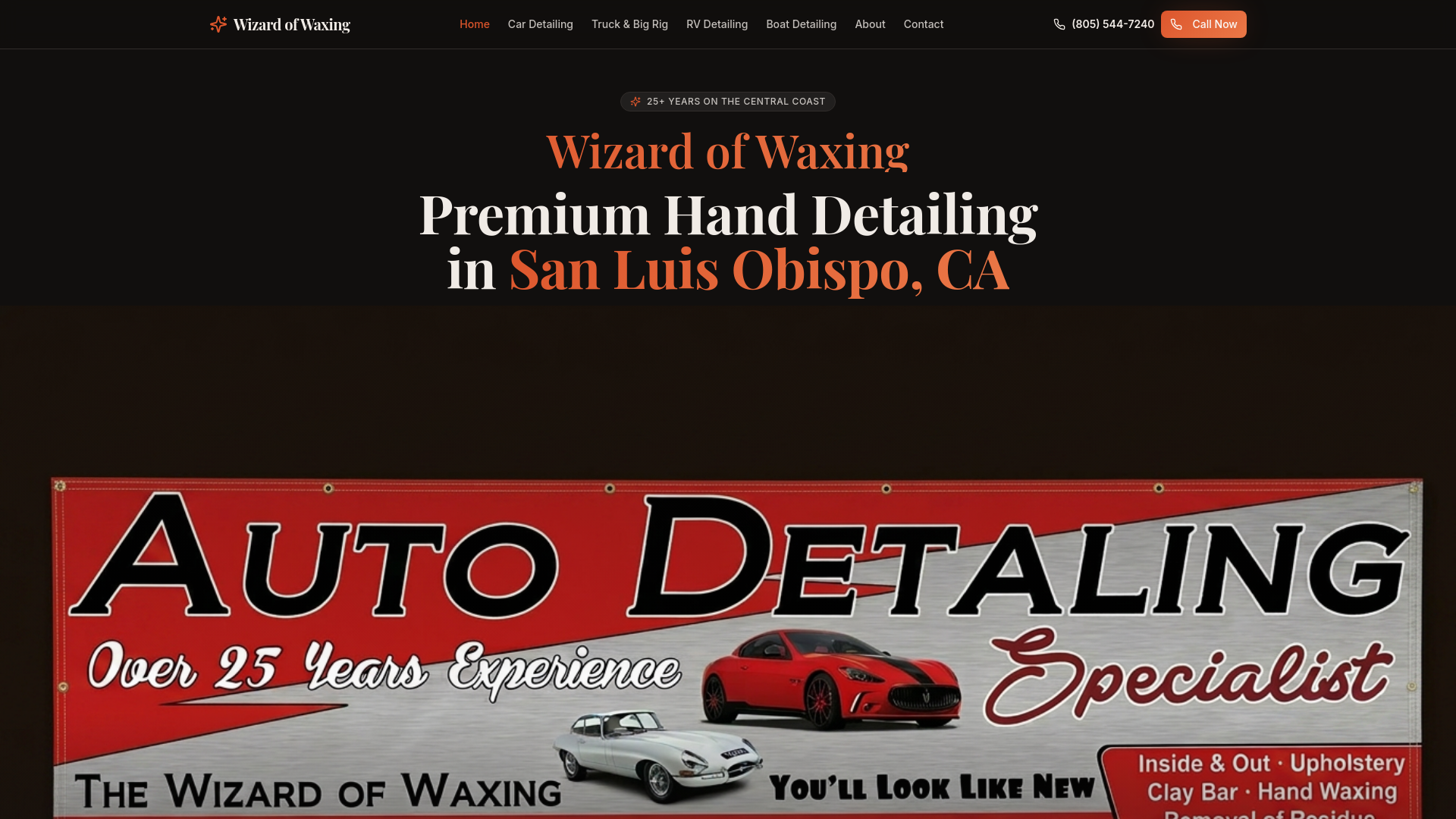 Wizard of Waxing in San Luis Obispo, CA