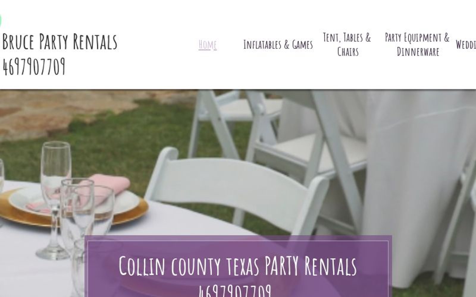 Bruce Party Rentals in Nevada, TX