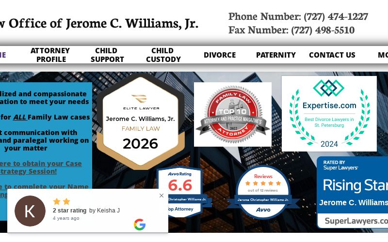 Jerome C Williams, Jr.- Attorney at Law in St. Petersburg, FL (2)