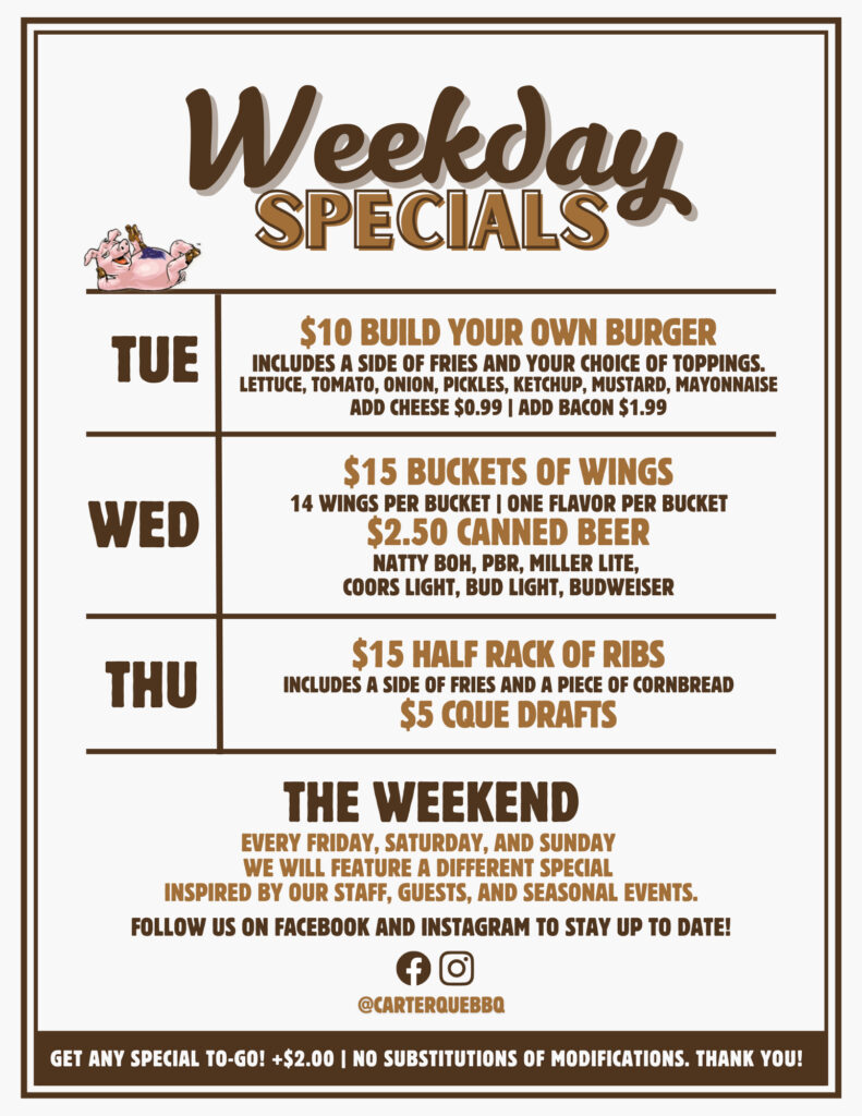 CarterQue BBQ & Grilling Co. in Mt Airy, MD (2)