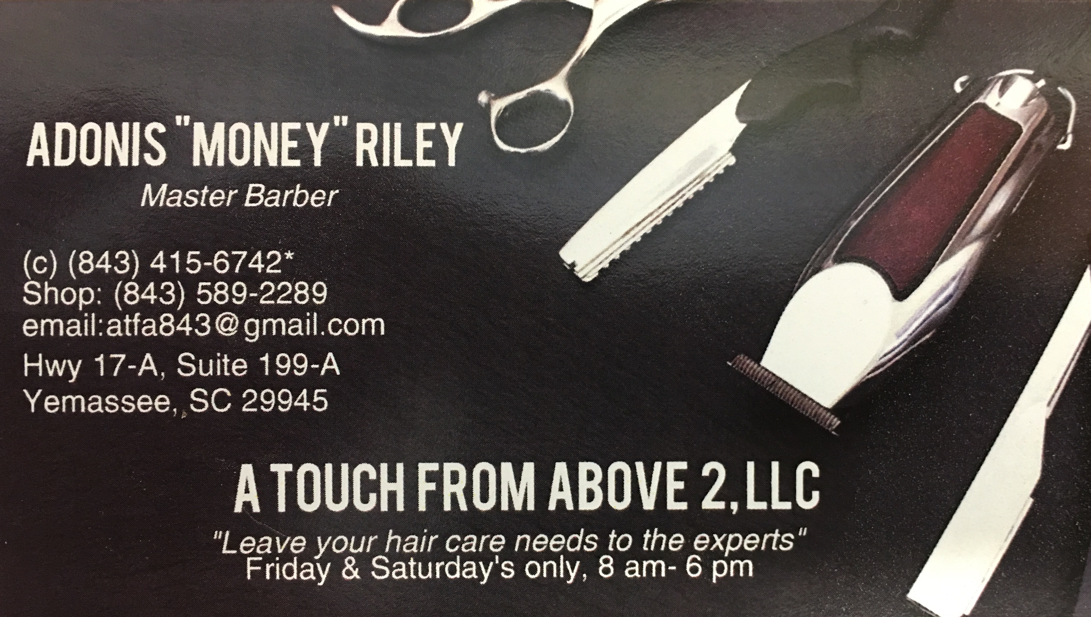 A Touch From Above 2, LLC. in Yemassee, SC