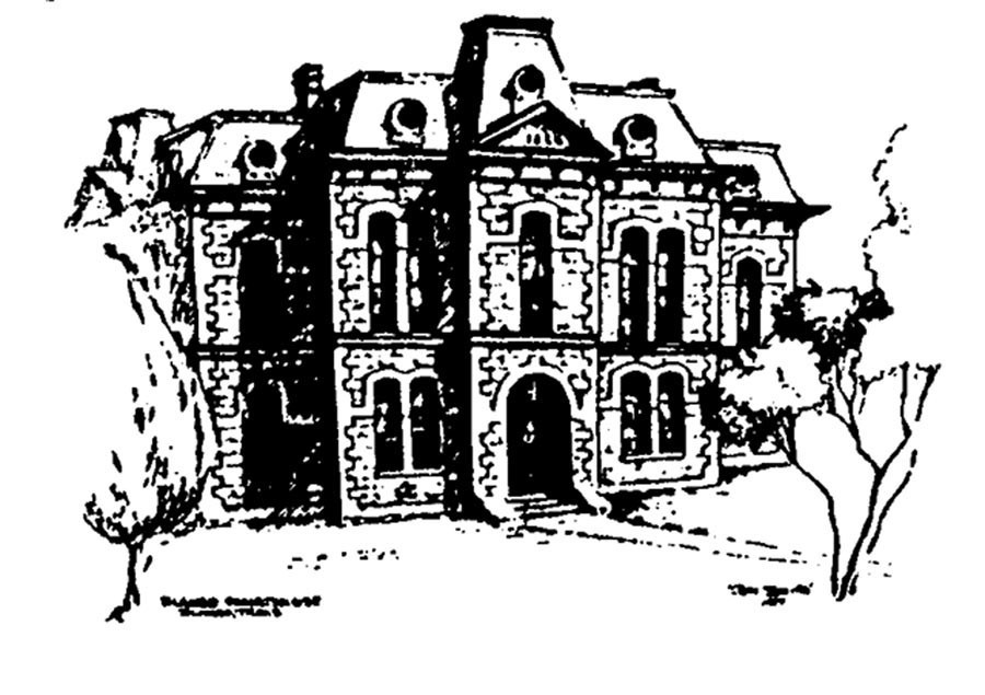 Old Blanco County Courthouse in Blanco, TX