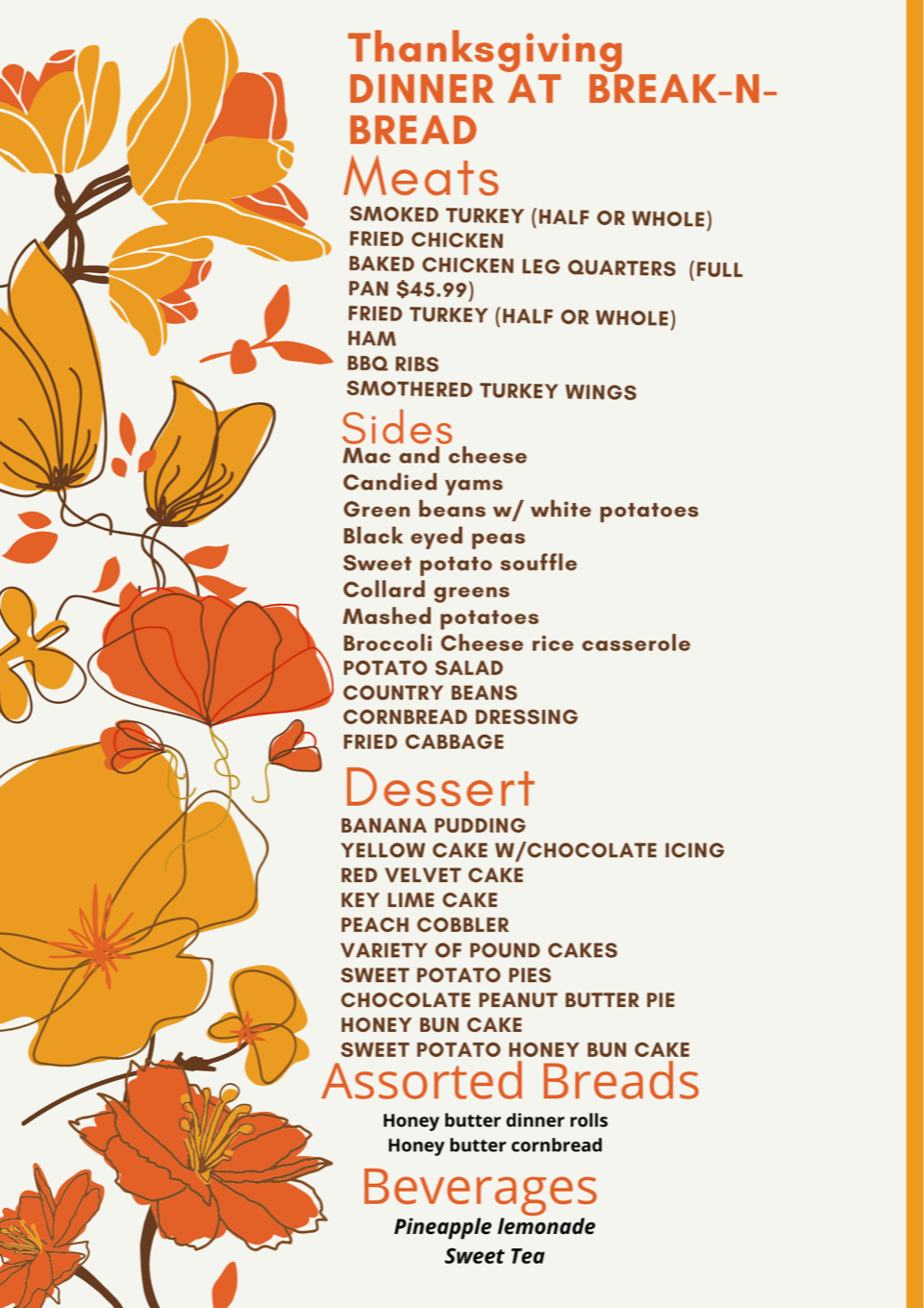 Break-N-Bread Soul Food & Bakery in McDonough, GA (5)