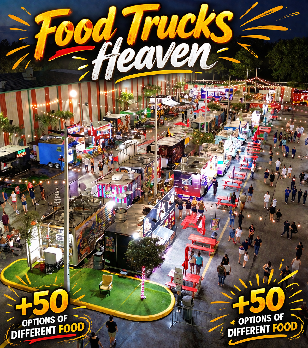 Food Trucks Heaven in Kissimmee, FL