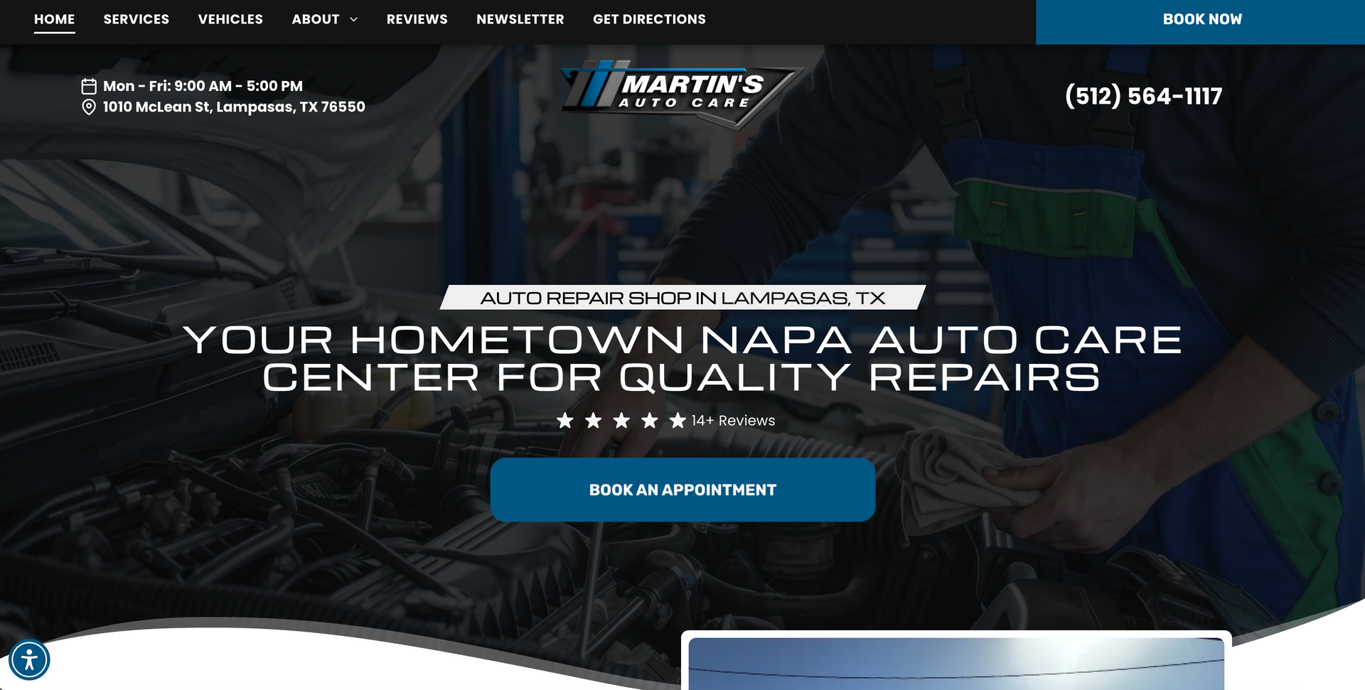 Martins Auto Care in Lampasas, TX