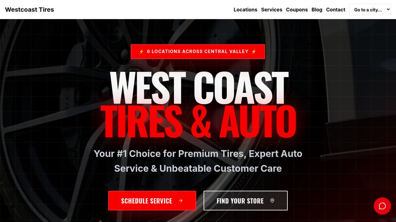 West Coast Tires & Auto Center / Merced in Merced, CA
