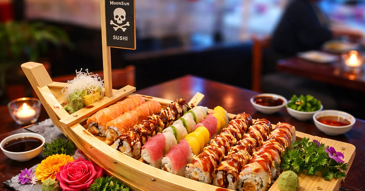 Moonsun Sushi in Glendale Heights, IL