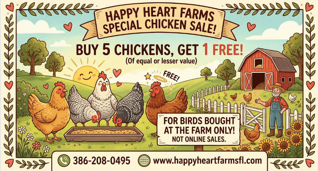 HAPPY HEART FARMS, LLC in Live Oak, FL