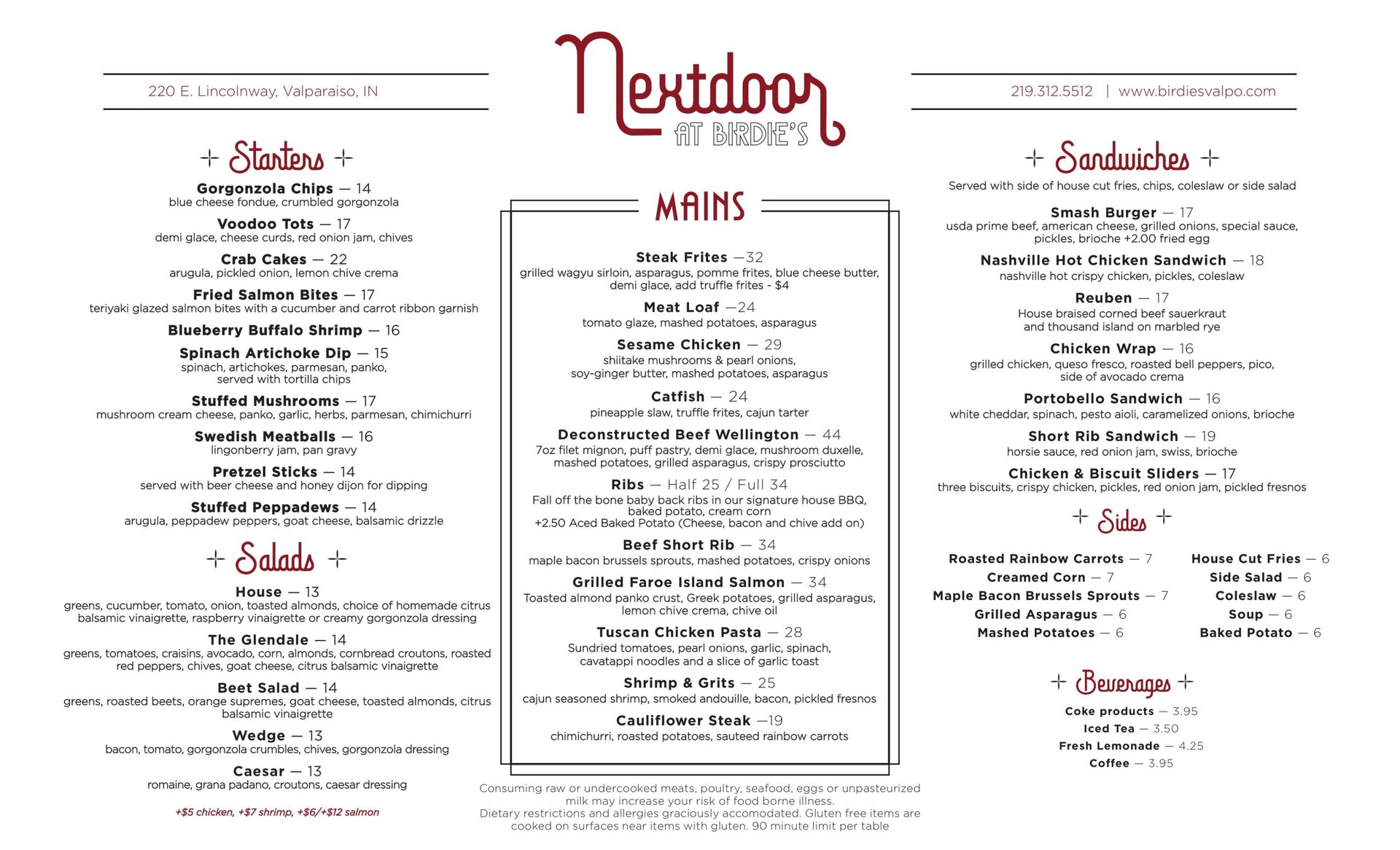 Nextdoor at Birdie's in Valparaiso, IN (2)