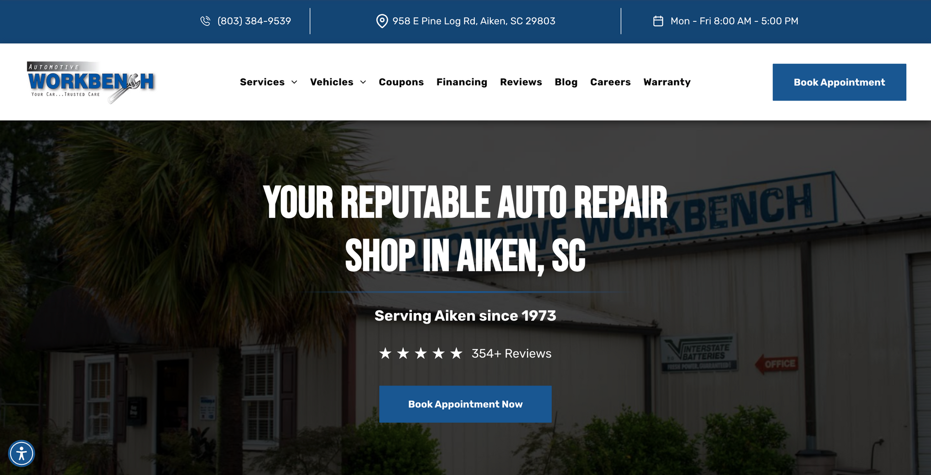 Automotive Workbench LLC in Aiken, SC