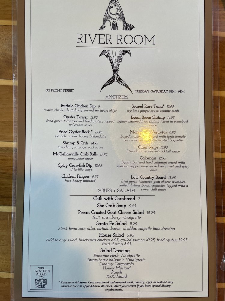 River Room Restaurant in Georgetown, SC (5)