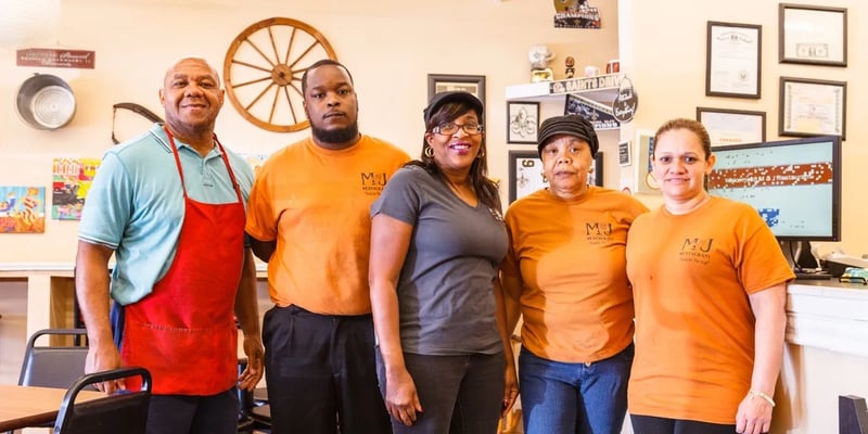 M & J Soul Food Restaurant in New Orleans, LA