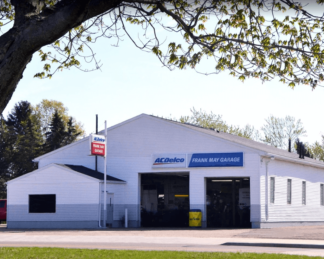 Frank May Garage in Akron, OH