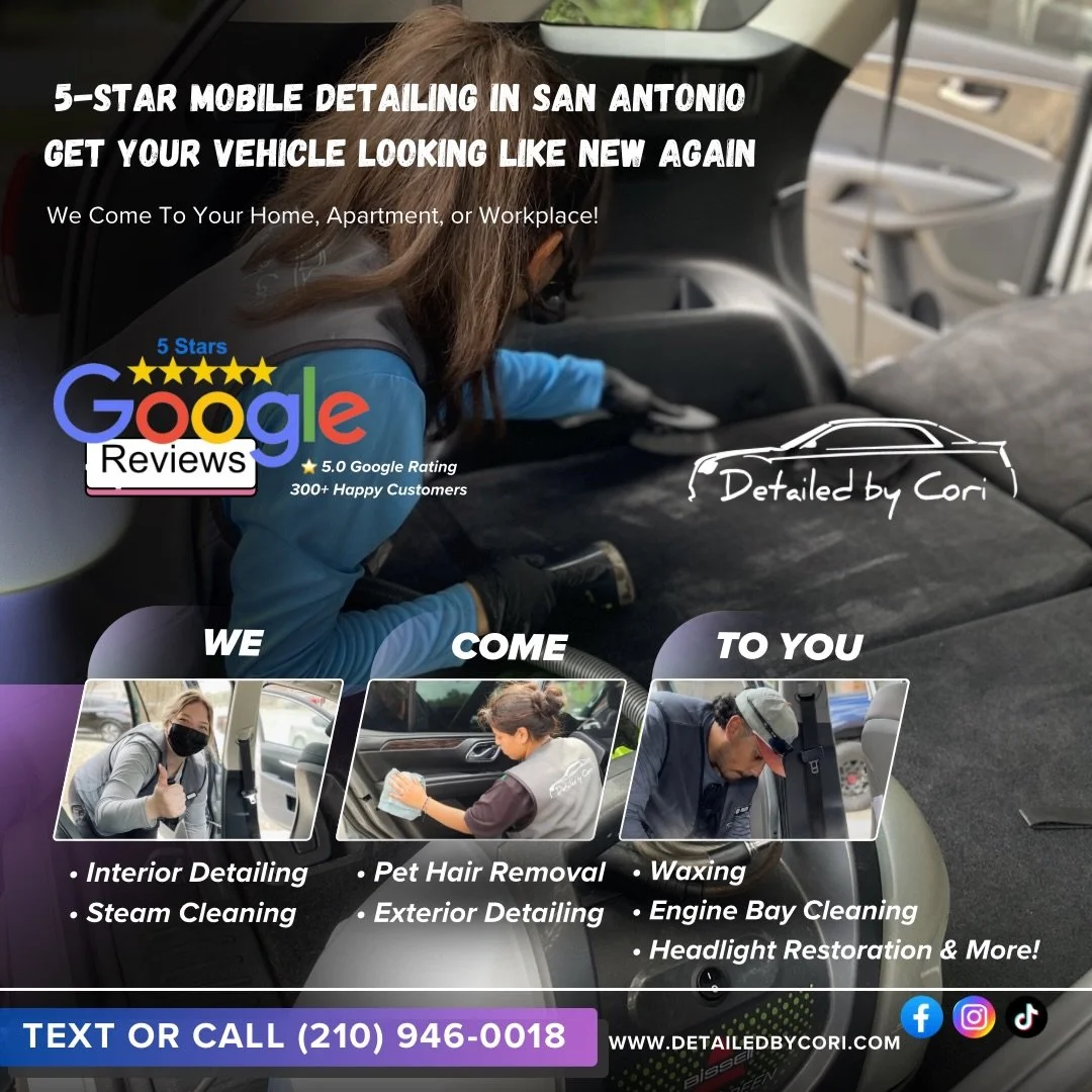 Detailed by Cori • Mobile Detailing Service San Antonio in San Antonio, TX (4)