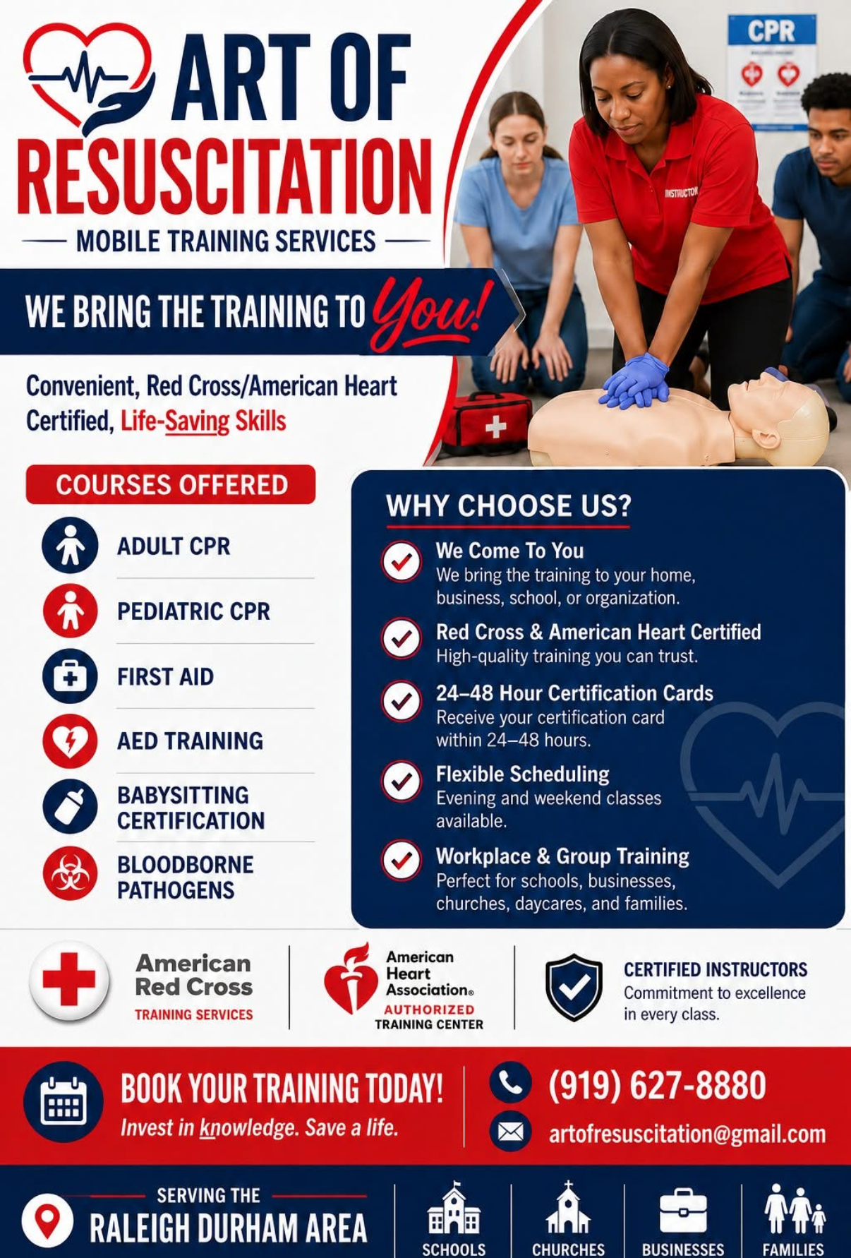 Art of Resuscitation in Raleigh, NC