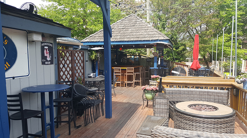 Madigan's Waterfront in Occoquan Historic District, VA