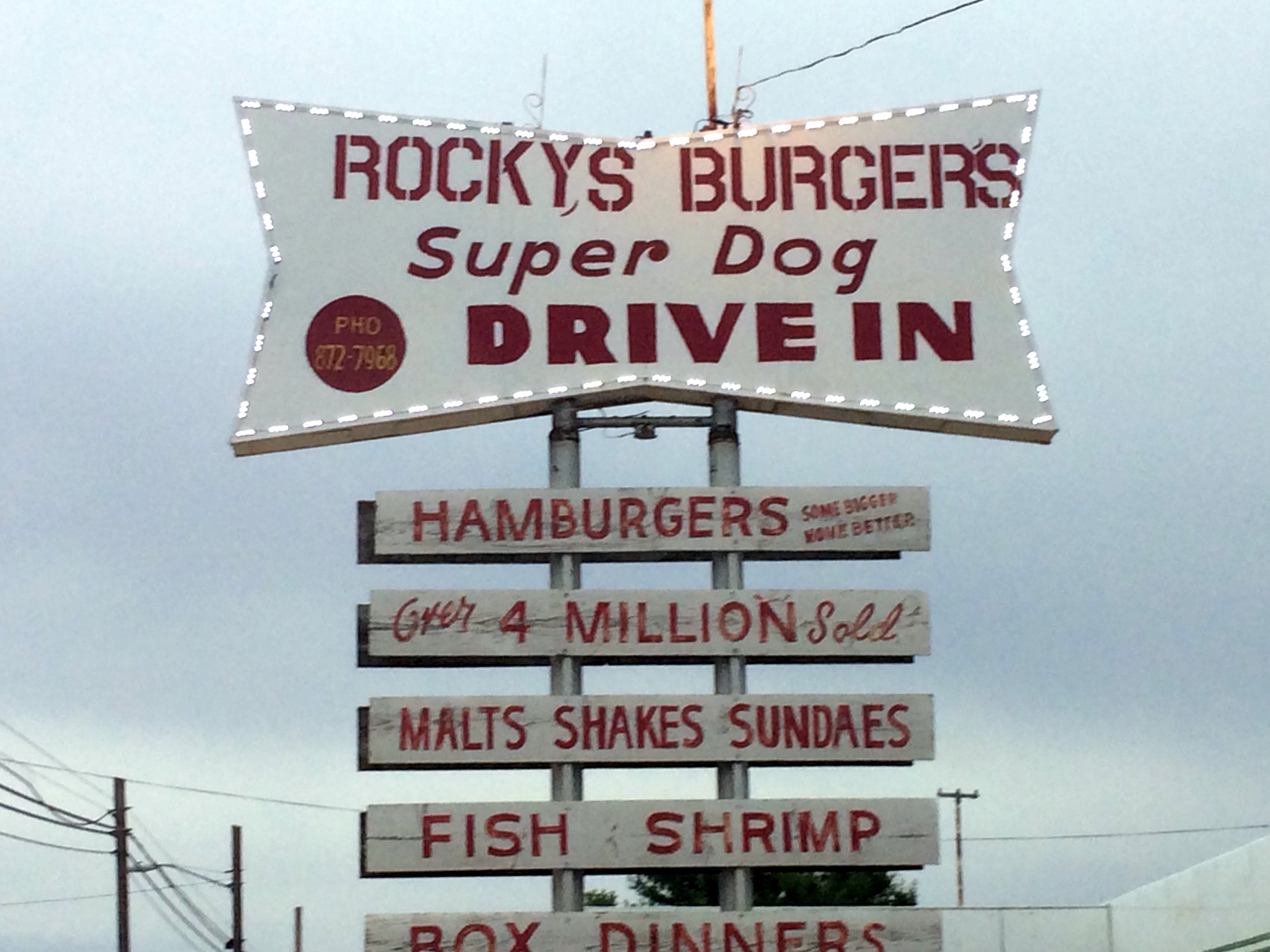 Rocky's Burgers in Lamesa, TX