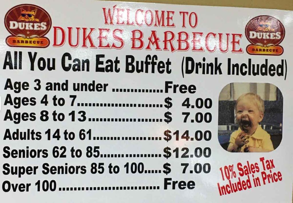Dukes Barbecue in Walterboro, SC (3)
