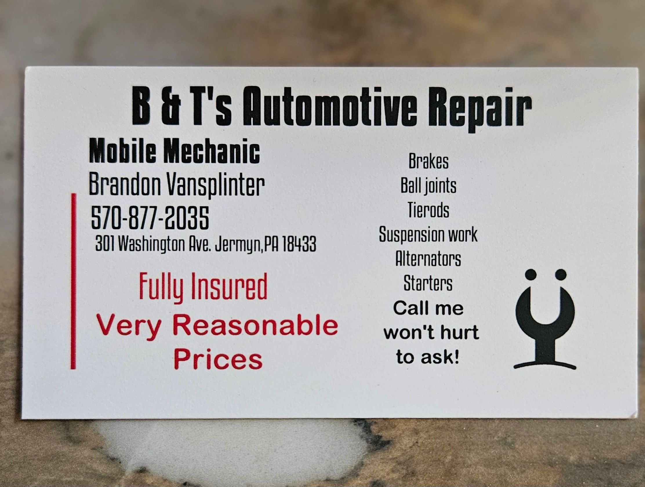 B & T's Automotive Repair in Jermyn, PA