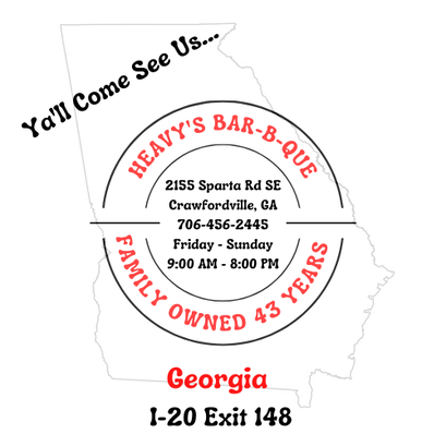 Heavy's Barbeque in Crawfordville, GA (4)