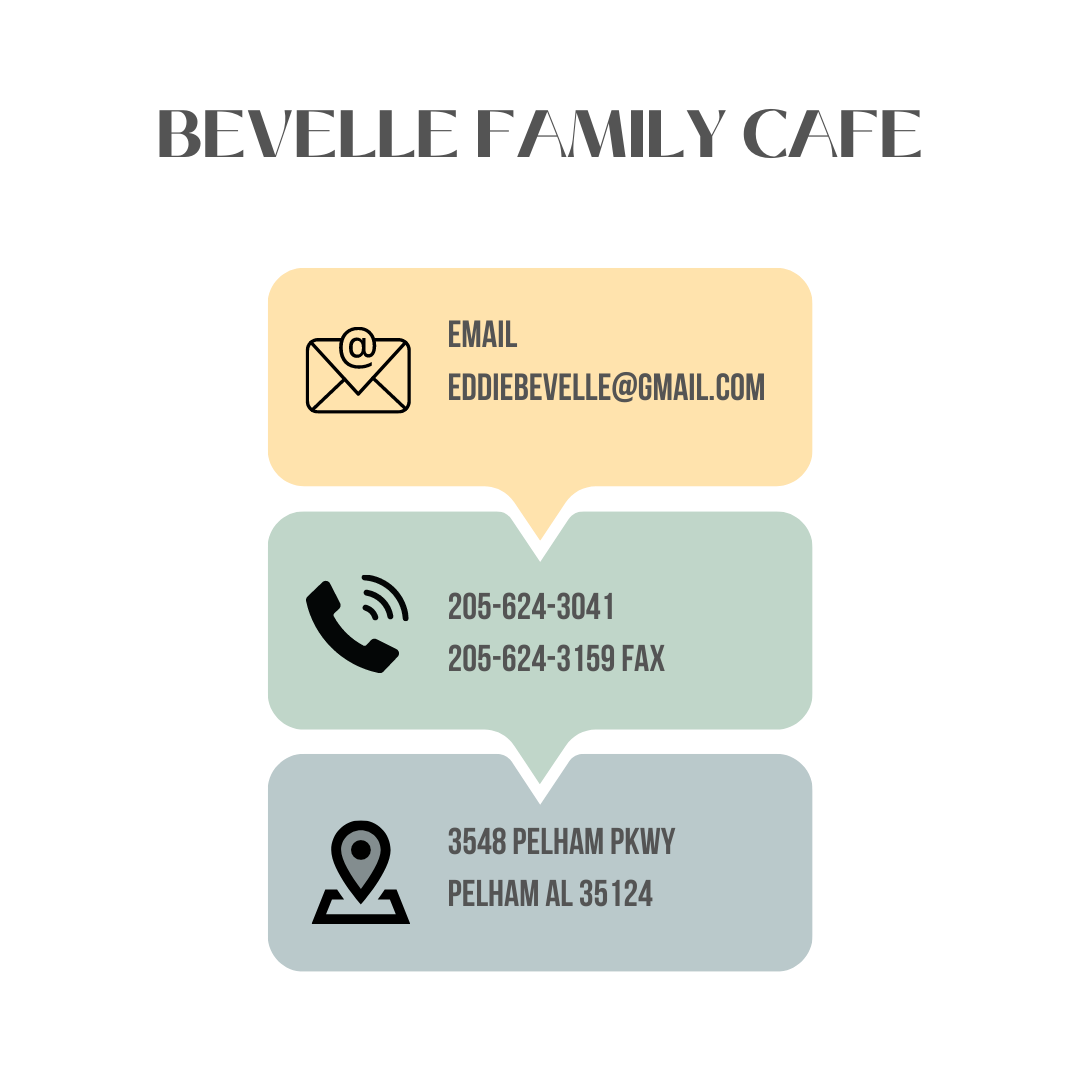 Bevelle Family Cafe in Pelham, AL