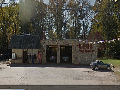 Webb's Tire Company in Appomattox, VA