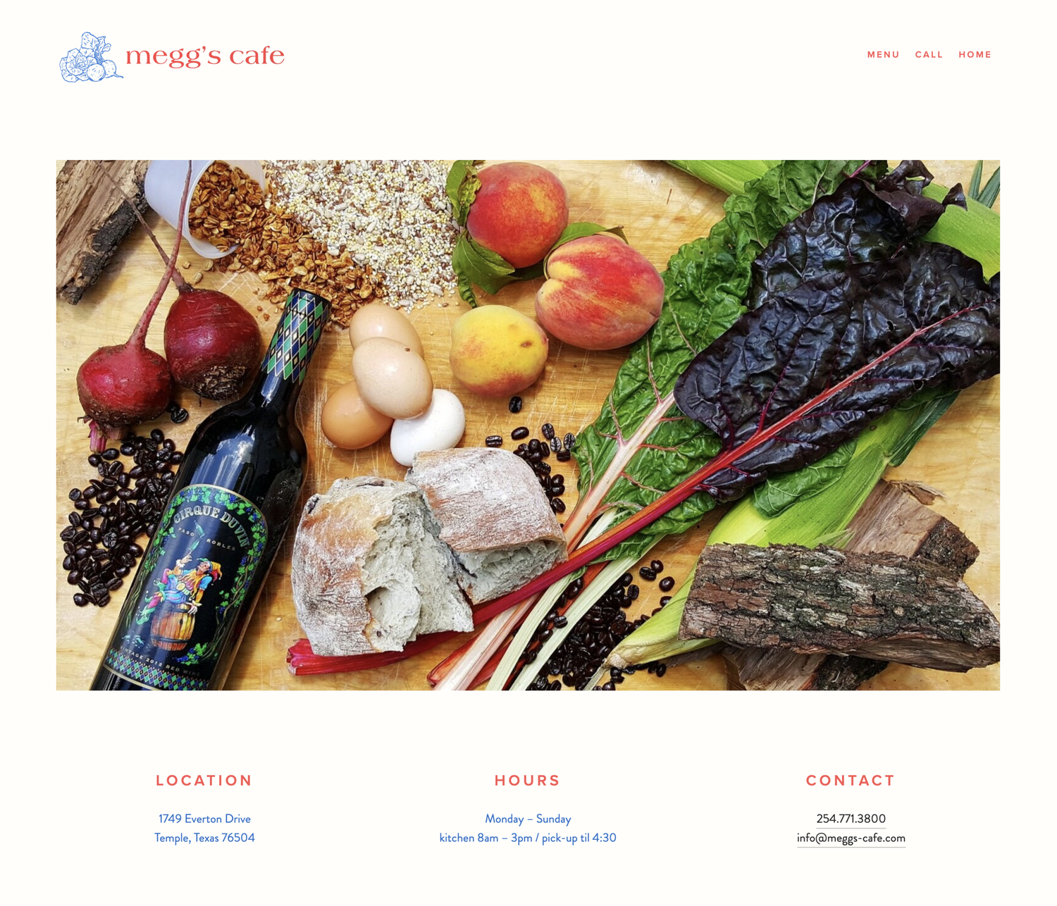 Megg's Cafe in Temple, TX