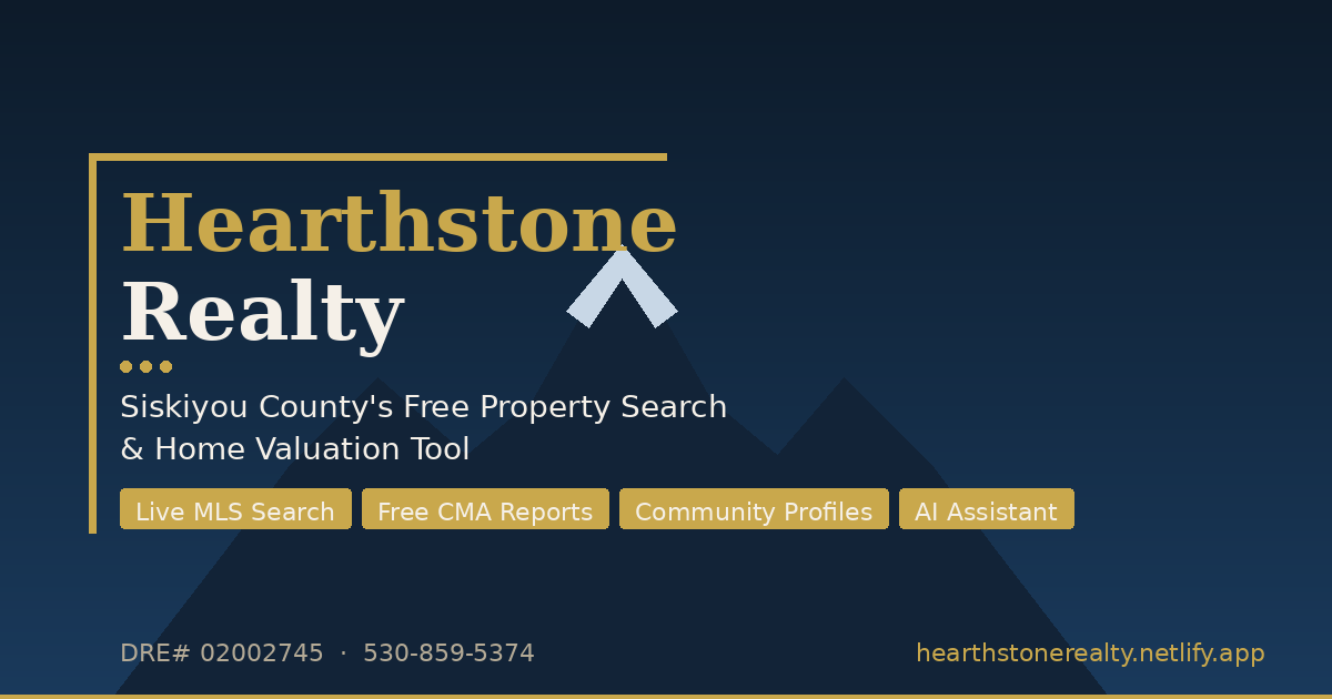 Hearthstone Realty in Castella, CA