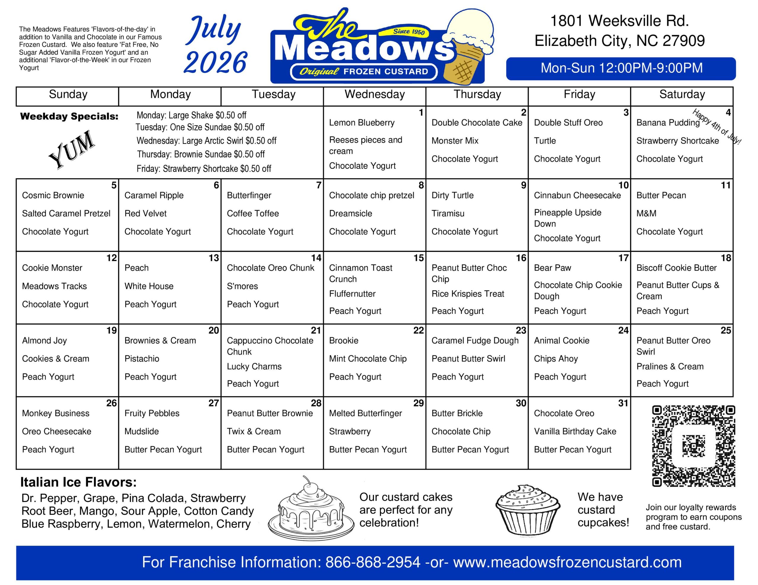 The Meadows Original Frozen Custard in Elizabeth City, NC (3)