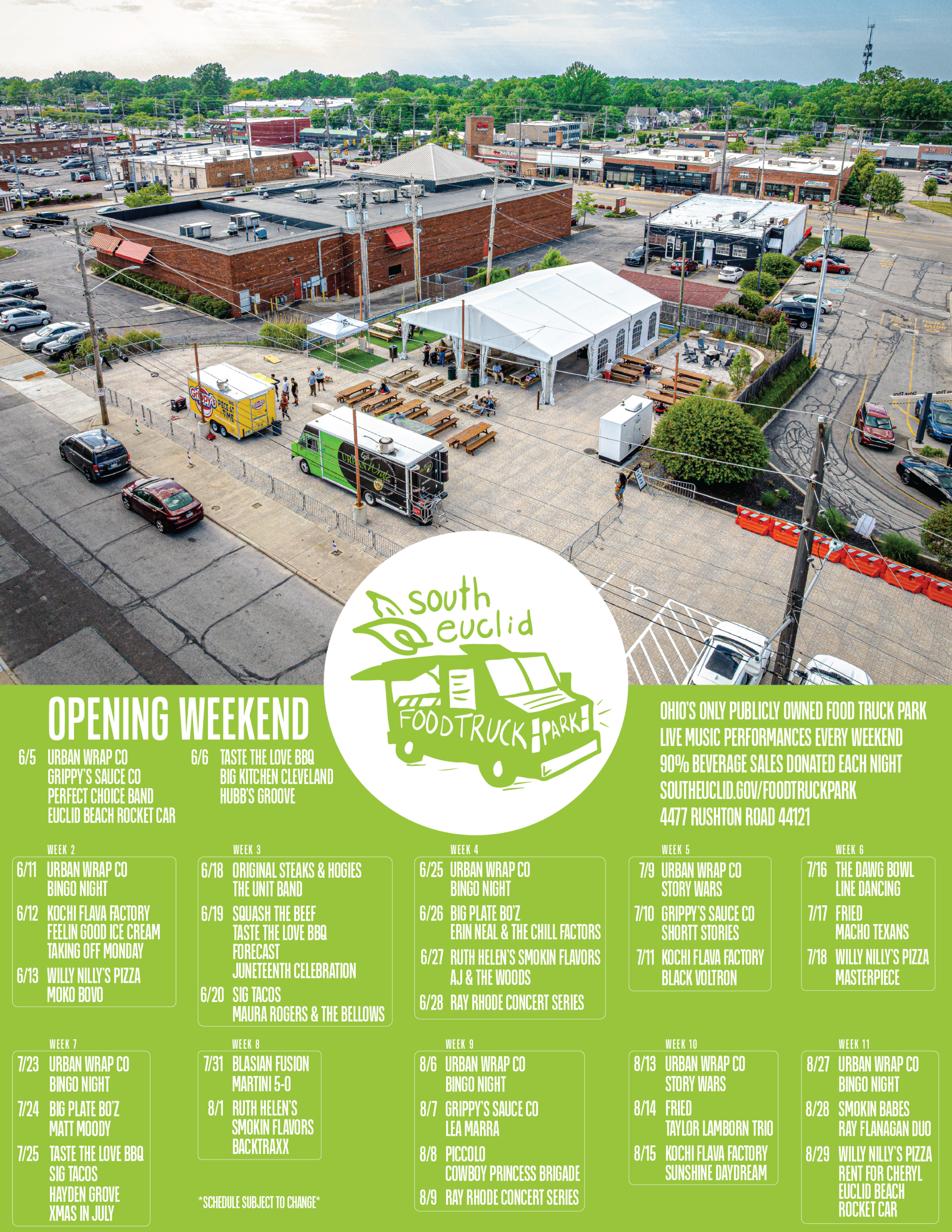 South Euclid Food Truck Park in South Euclid, OH