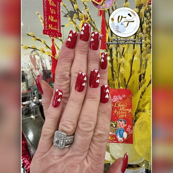 V & T's Nails Salon in Redwood City, CA