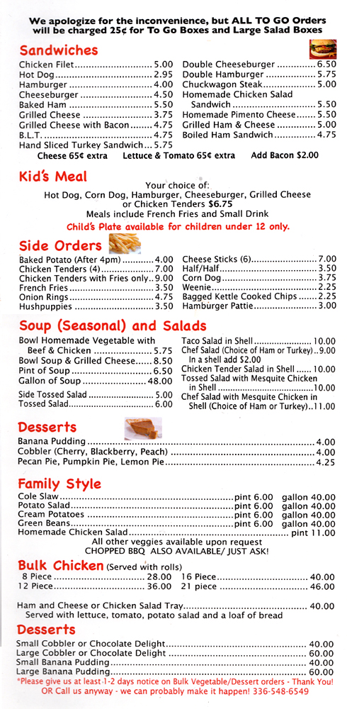 Bob's Restaurant & Catering in Madison, NC