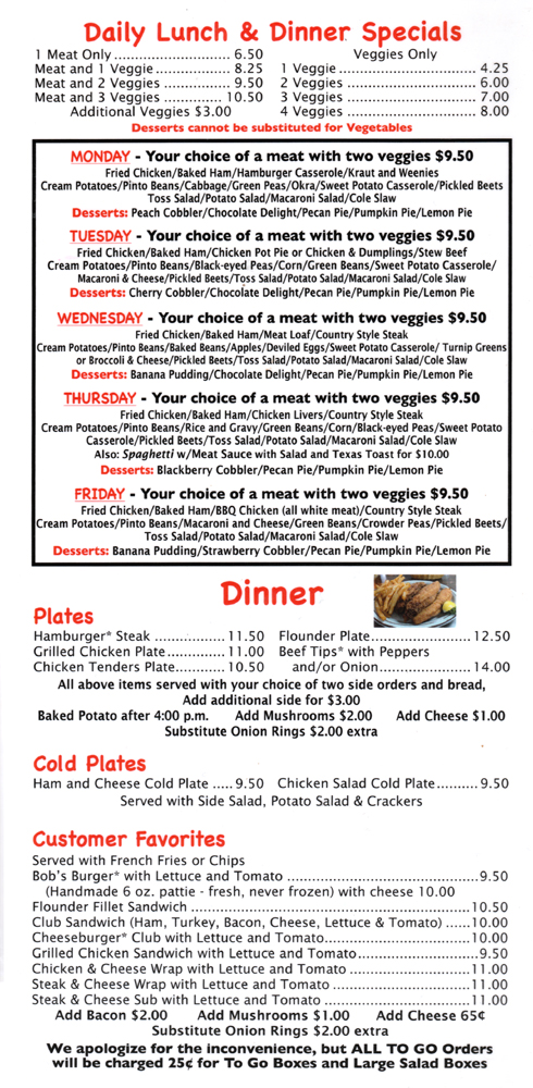Bob's Restaurant & Catering in Madison, NC (2)