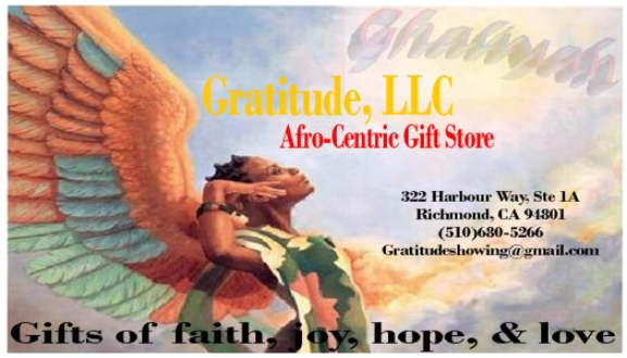 GRATITUDE LLC (afrocentric gift store) in Richmond, CA