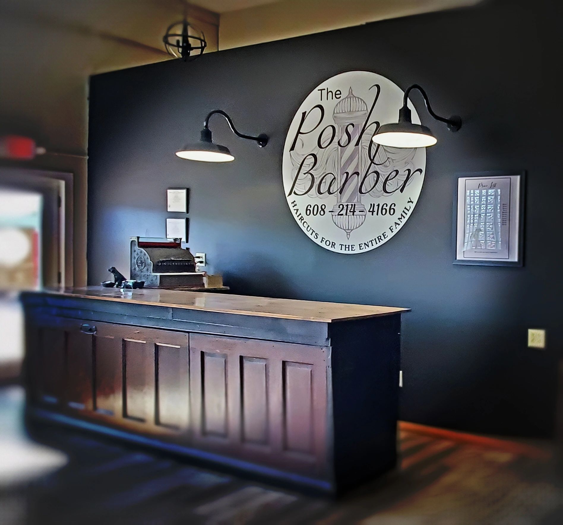 The Posh Barber in Monroe, WI