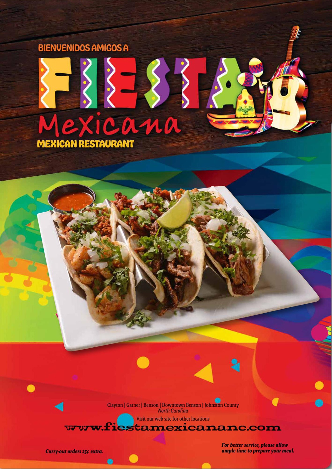 Fiesta Mexicana Downtown Benson (Location#2) in Benson, NC