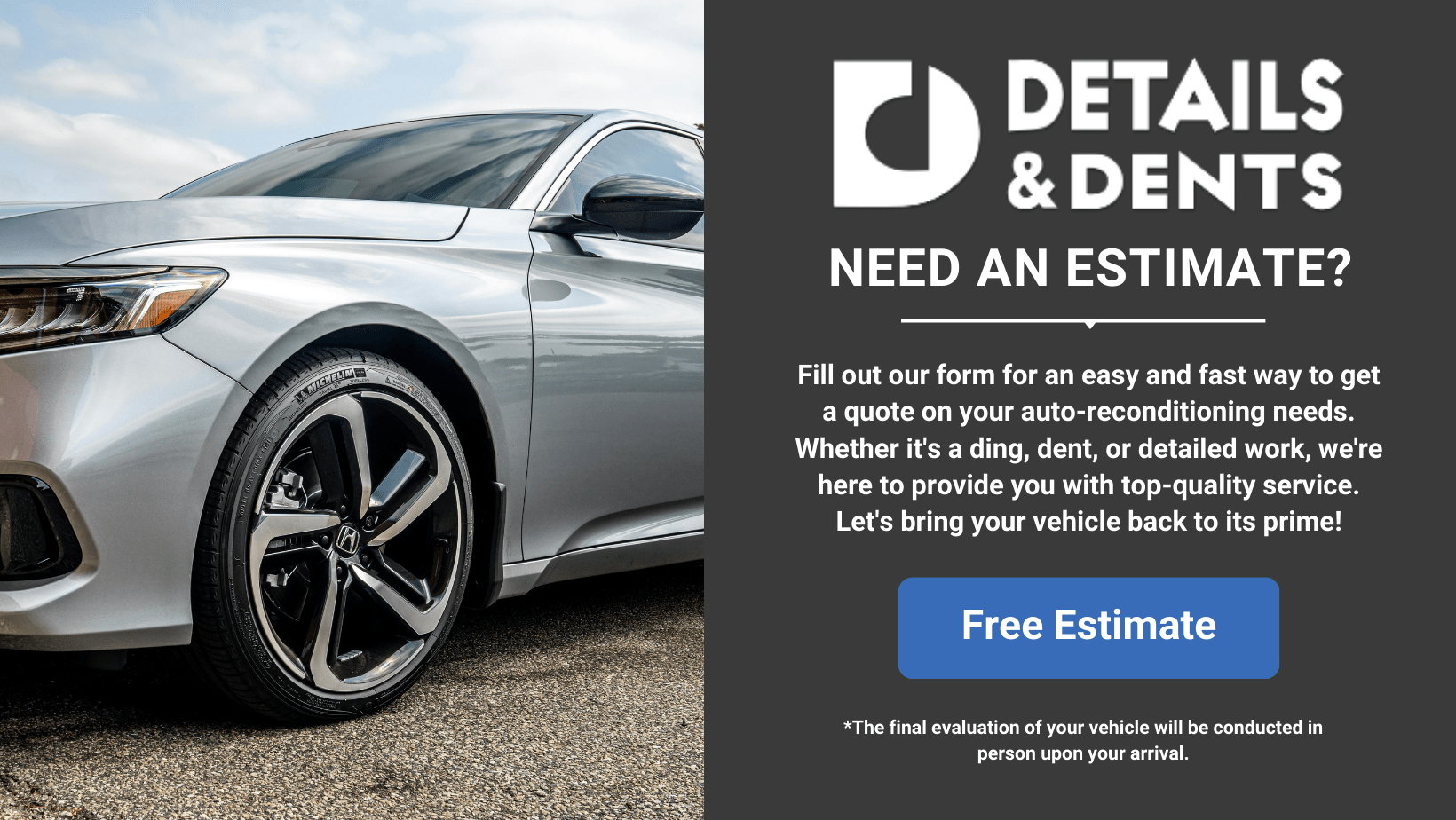 Details and Dents (Ceramic Coatings, Hail & Dent Repair) in Greer, SC