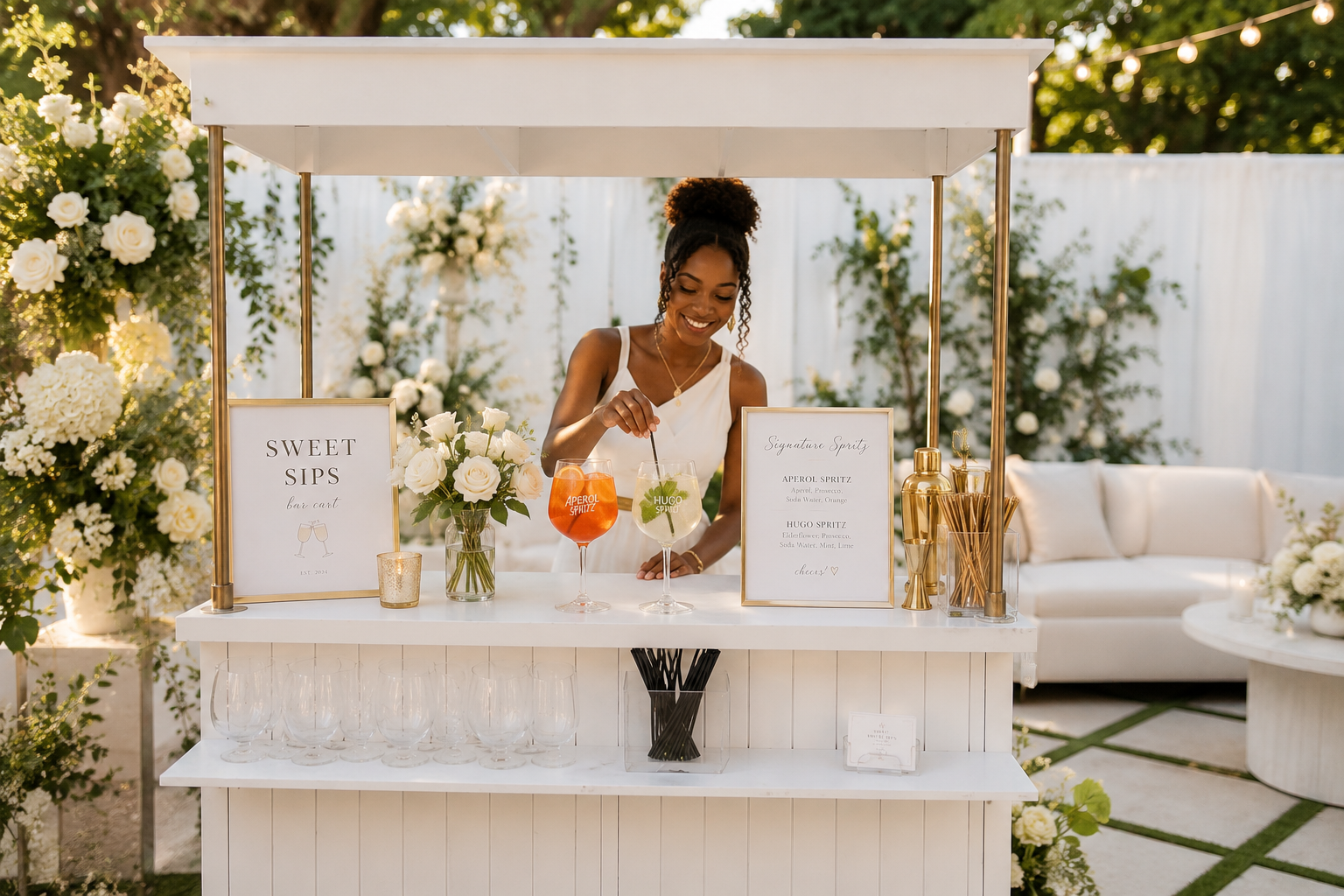 Sweet Sips Cart in North Houston, TX (2)
