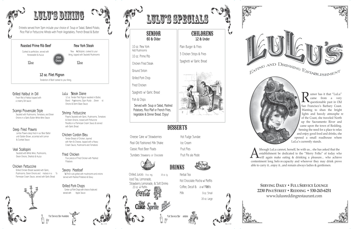 Lulu's Eating & Drinking in Redding, CA (2)