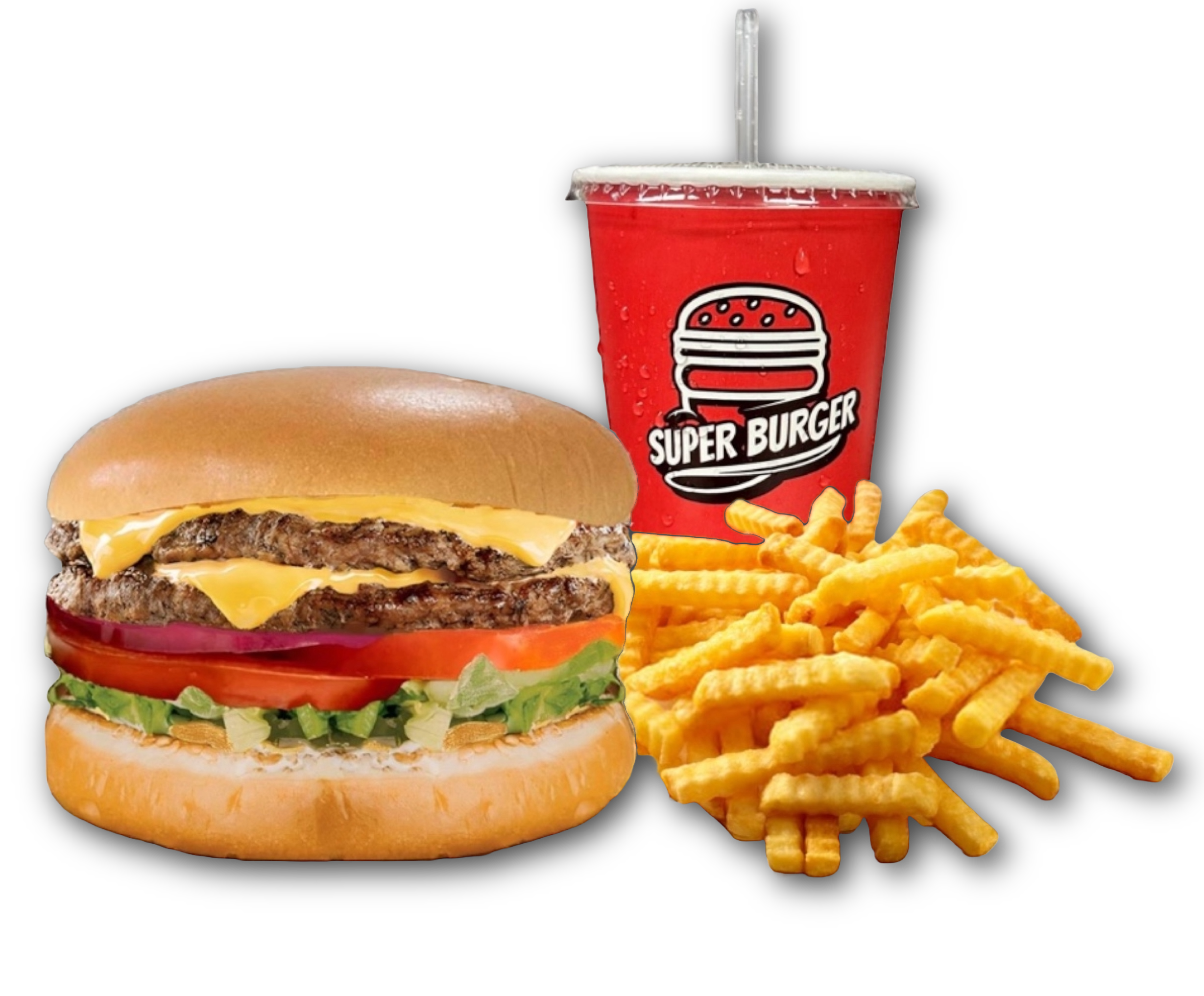 Super Burger Drive-In in Orange Cove, CA